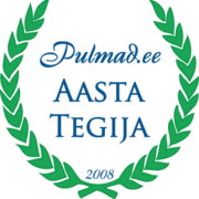 Pulmad.ee Aasta Tegija 2008 logo